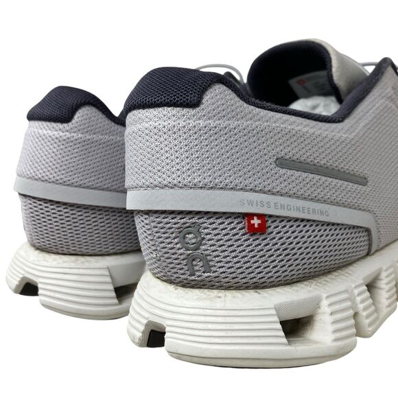 On Cloud 5 Mens 9.5 Gray White Lightweight Running Shoes Repaired 59.98909 - Picture 10 of 13